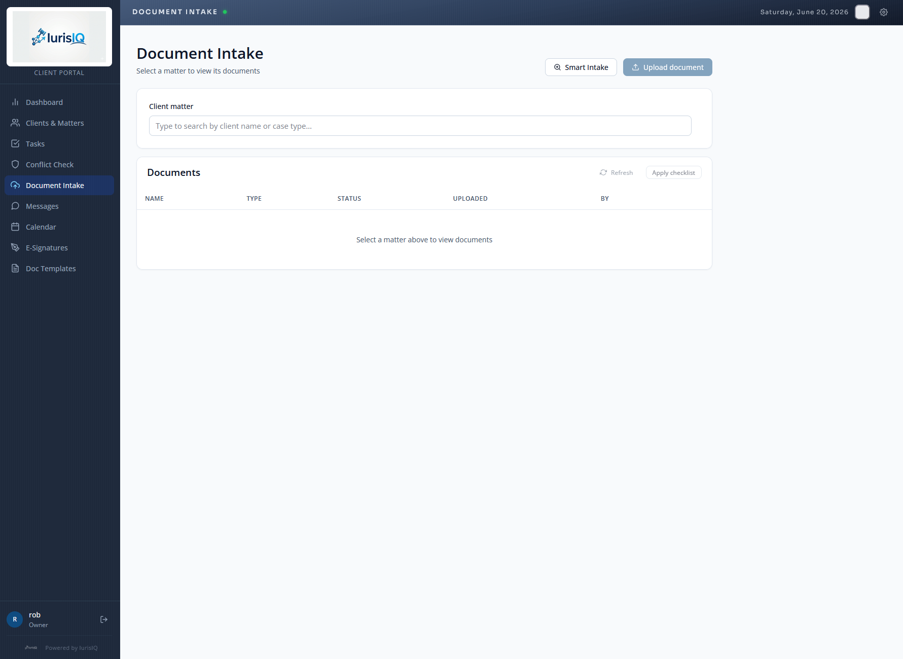 Document drafting interface